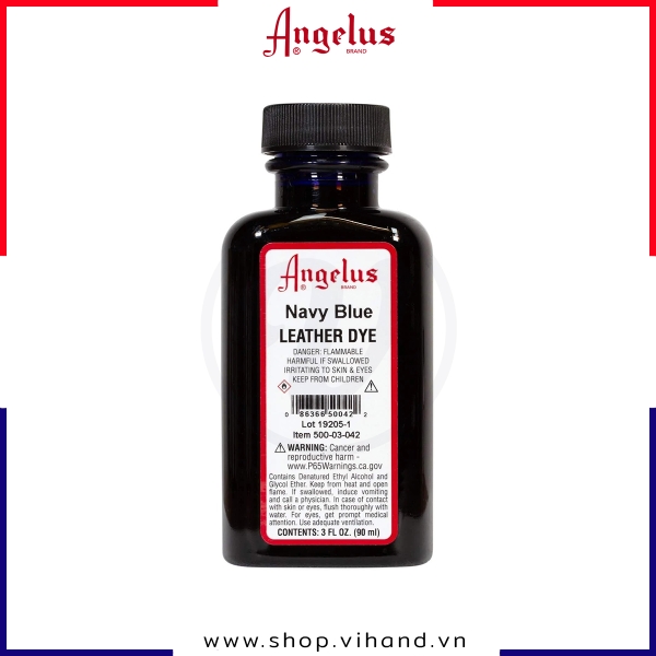 Màu nhuộm da Angelus Leather Dye Navy Blue 90ml (3Oz) – 042