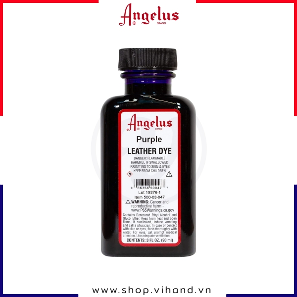 Màu nhuộm da Angelus Leather Dye Purple 90ml (3Oz) – 047