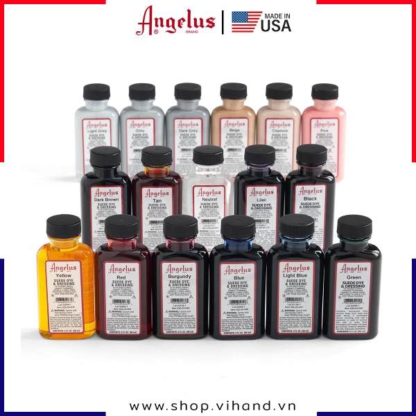 Màu nhuộm da lộn Angelus Suede Dye 90ml (3Oz)