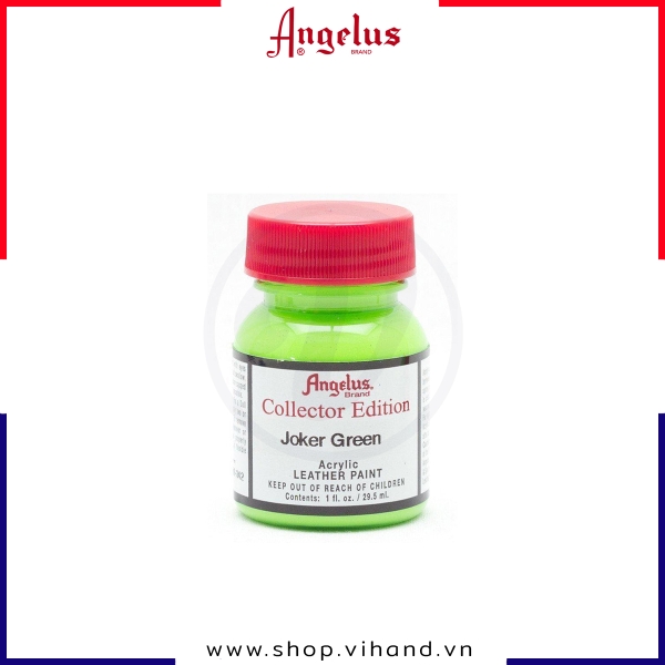 Màu vẽ da, vải Angelus Leather Paint Collector Edition Joker Green 29.5ml (1Oz) – 342