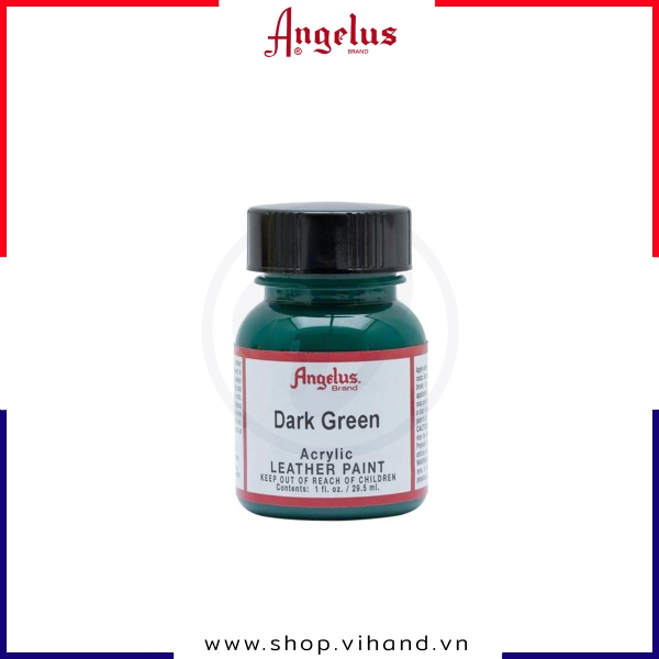 Màu vẽ da, vải Angelus Leather Paint Standard Dark Green 29.5ml (1Oz) – 171