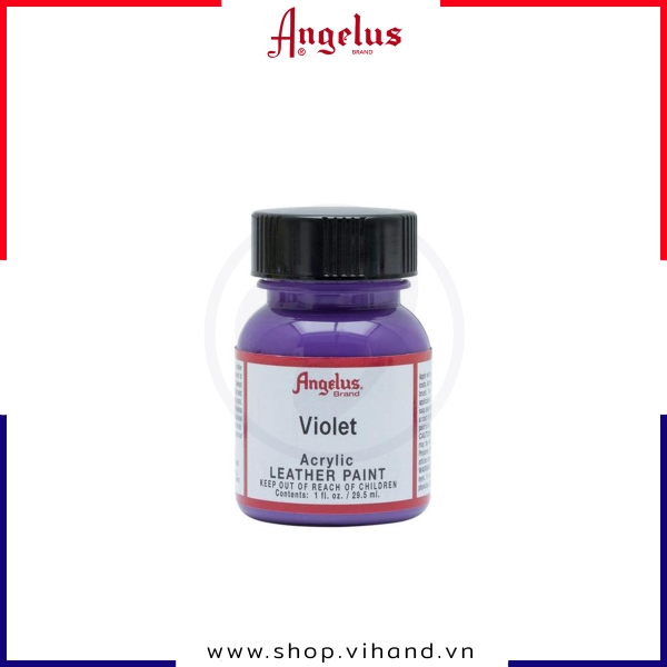 Màu vẽ da, vải Angelus Leather Paint Standard Violet 29.5ml (1Oz) – 178