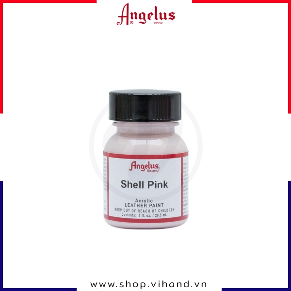 Màu vẽ da, vải Angelus Leather Paint Standard Shell Pink 29.5ml (1Oz) – 191