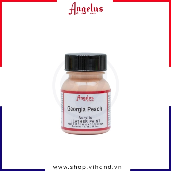 Màu vẽ da, vải Angelus Leather Paint Standard Georgia Peach 29.5ml (1Oz) – 266