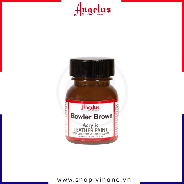 Màu vẽ da, vải Angelus Leather Paint Standard Bowler Brown 29.5ml (1Oz) – 273