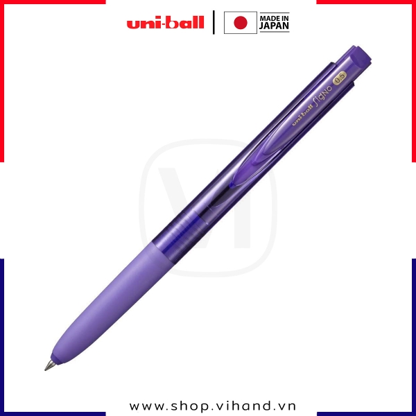 Bút bi gel Uniball Signo RT1 UMN-155 0.5mm - Purple