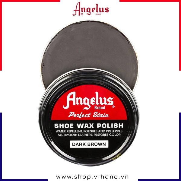 Xi đánh giày da cao cấp Angelus Shoe Wax Polish - Dark Brown