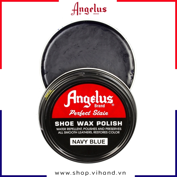 Xi đánh giày da cao cấp Angelus Shoe Wax Polish - Navy Blue