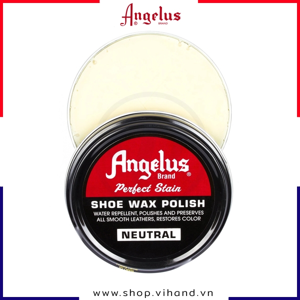 Xi đánh giày da cao cấp Angelus Shoe Wax Polish - Neutral