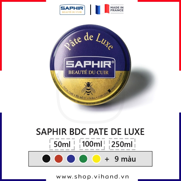 Xi sáp đánh bóng giày da Saphir BDC Pate De Luxe