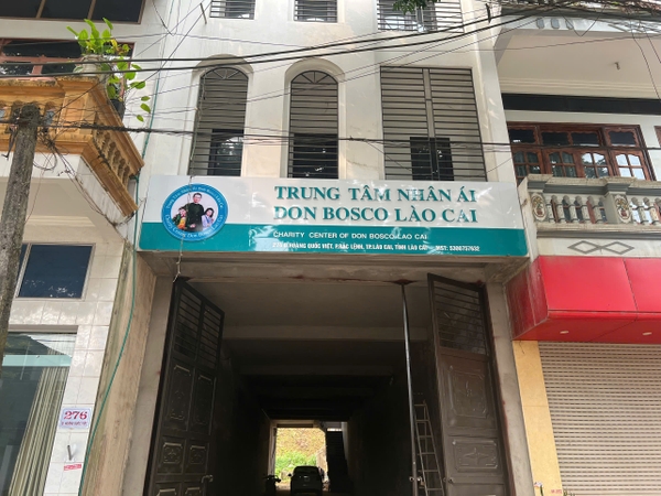Quảng Cáo Ánh Dương | Trung Tâm Nhân Ái DON BOSCO Lào Cai | Biển Hiệu Quảng Cáo Đẹp