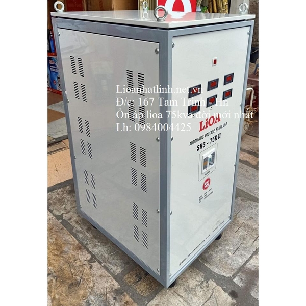 ỔN ÁP LIOA 75KVA 3 PHA SH3 - 75K II ĐỜI MỚI NHẤT 2024 - 2025
