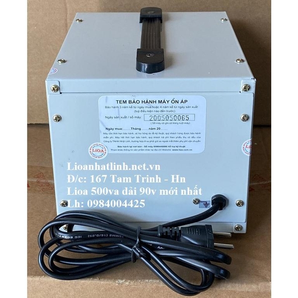 ỔN ÁP LIOA 1000VA - 1000W DẢI 50V 250V ĐỜI MỚI NHẤT