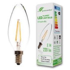 BÓNG ĐÈN SỢI LED LIOA KIỂU BÓNG TRÒN, KIỂU BÓNG NẾN, CÔNG SUẤT 4W - 6W - 8W