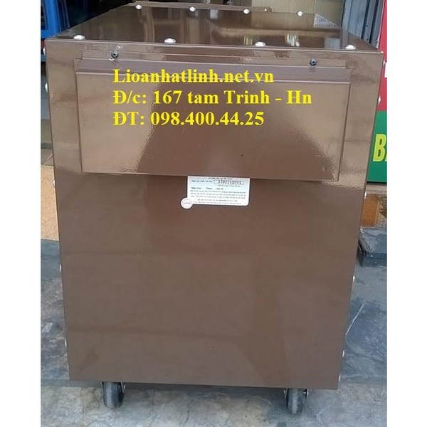 ỔN ÁP LIOA 50KVA 1 PHA MẦU NÂU, ĐỒNG HỒ CƠ THẾ HỆ 1