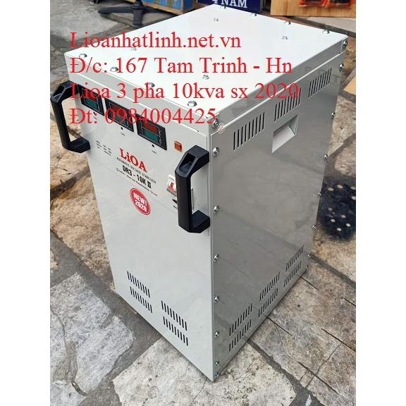 ỔN ÁP LIOA 10KVA 3 PHA DR3 - 10K II DẢI RỘNG 160V 430V
