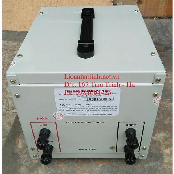 ỔN ÁP LIOA 2000VA - 2000W DẢI 50V 250V ĐỜI MỚI NHẤT