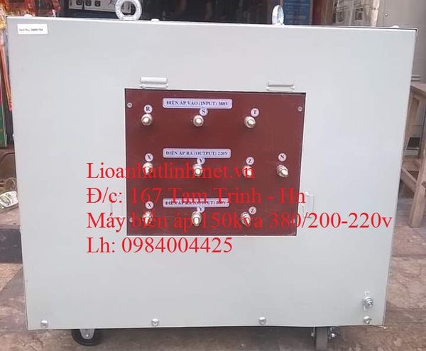 BIẾN ÁP LIOA 150KVA 3 PHA