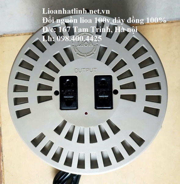 BỘ ĐỔI NGUỒN LIOA 2KVA - 2000VA - 2000W DÂY ĐỒNG 100%