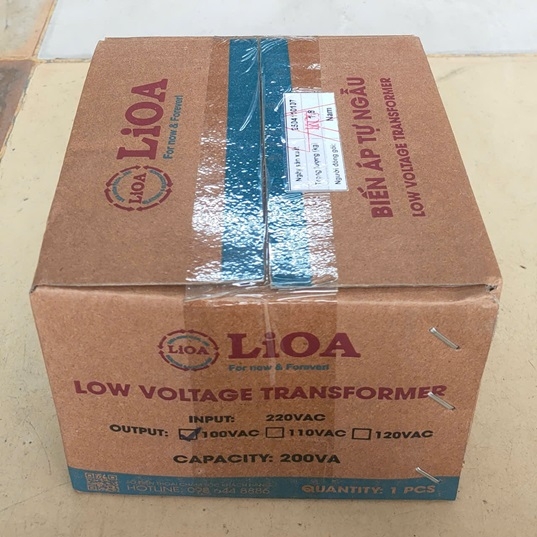 ĐỔI NGUỒN LIOA 1 PHA 200VA - 200W