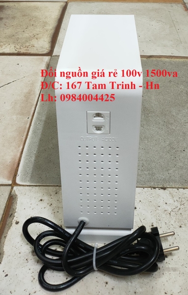 BỘ ĐỔI NGUỒN GIÁ RẺ ĐIỆN 100V - 110V - 120V CÔNG SUẤT 1500VA - 1500W