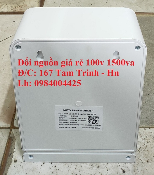 BỘ ĐỔI NGUỒN GIÁ RẺ ĐIỆN 100V - 110V - 120V CÔNG SUẤT 1500VA - 1500W