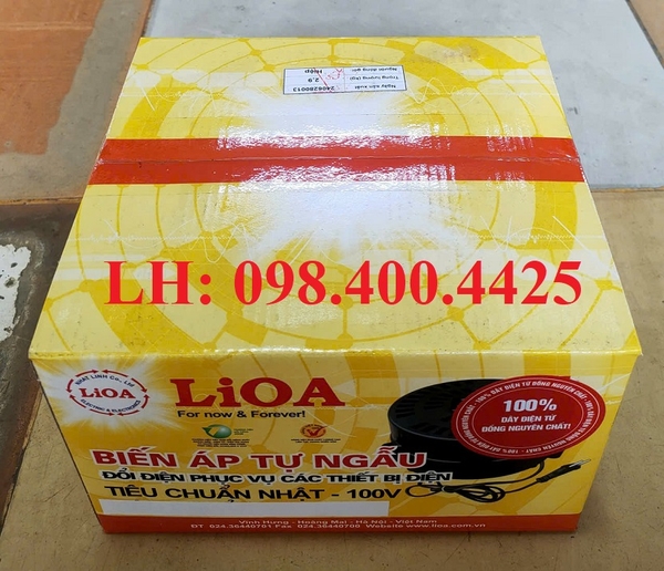 BỘ ĐỔI NGUỒN LIOA 1.5KVA - 1500VA - 1500W DÂY ĐỒNG 100%
