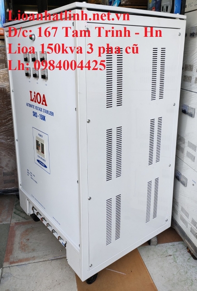 ỔN ÁP LIOA 150KVA 3 PHA CŨ