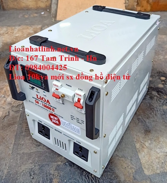 ỔN ÁP LIOA 10KVA DẢI 150V 250V CÓ ĐẢO NGUỒN ĐIỆN BÁN CHẠY NHẤT HIỆN NAY