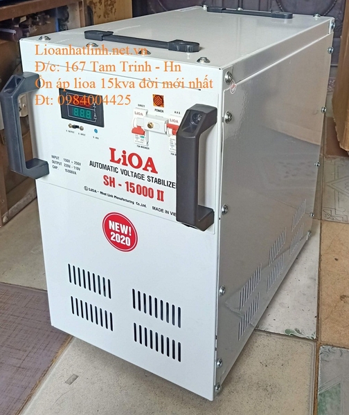 ỔN ÁP LIOA 15KVA SH 15000 II ĐỜI MỚI NHẤT HIỆN NAY