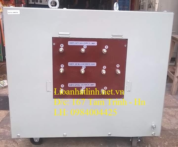 BIẾN ÁP LIOA 100KVA 3 PHA LOẠI TỰ NGẪU VÀ LOẠI CÁCH LY