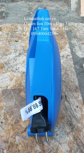 Ổ CẮM ĐIỆN LIOA DÀI 10M KIỂU XÁCH TAY 15A 3300W MODEL XDT10 - 2 - 15A