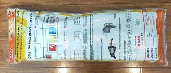 Ổ CẮM CÔNG SUẤT LỚN LIOA 3300W MÃ SẢN PHẨM 6OFSSV2.5-2 ( 6OFSSV3-3 )