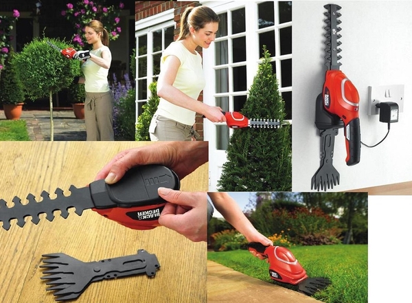 Máy tỉa cành Black&Decker GSL700KIT