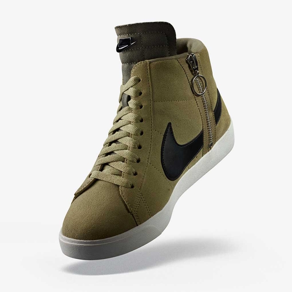 nike blazer mid rebel olive