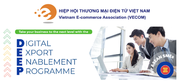 CHƯƠNG TRÌNH HỖ TRỢ DOANH NGHIỆP VỪA & NHỎ ASEAN  XUẤT KHẨU TRÊN NỀN TẢNG TRỰC TUYẾN