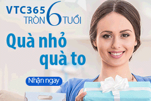 VTC Intecom chi 1 tỷ đồng mừng sinh nhật dịch vụ VTC365