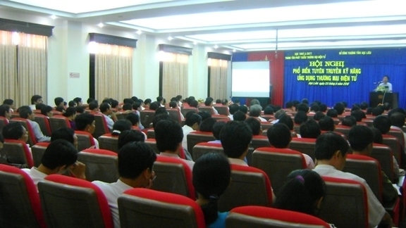Tập huấn thương mại điện tử tại Bạc Liêu