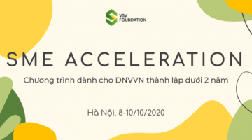 Mời tham dự khoá tập huấn “Thúc đẩy doanh nghiệp vừa và nhỏ – SME Acceleration”