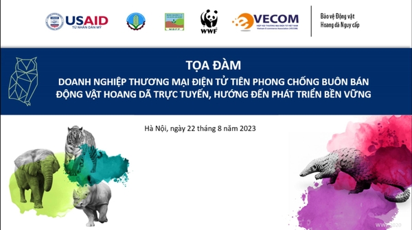 Chung tay ngăn chặn buôn bán động vật hoang dã trên không gian mạng