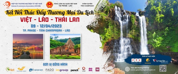 Chương trình Kết nối Thúc đẩy  thương mại, du lịch Việt Nam - Lào - Thái Lan 2023