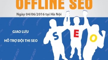Mời tham dự buổi giao lưu hỗ trợ các đội thi SEO tại Hà Nội