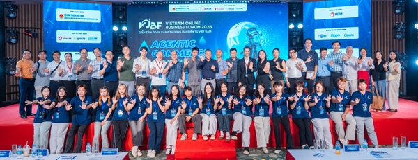 VOBF 2026 QUY TỤ HÀNG NGHÌN ĐẠI BIỂU, THẢO LUẬN XU HƯỚNG AGENTIC COMMERCE VÀ TƯƠNG LAI THƯƠNG MẠI ĐIỆN TỬ VIỆT NAM