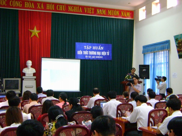 Tập huấn TMĐT cho các tỉnh phía Bắc