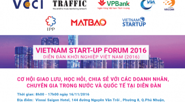 Diễn đàn khởi nghiệp Việt Nam – Vietnam Start-up Forum 2016