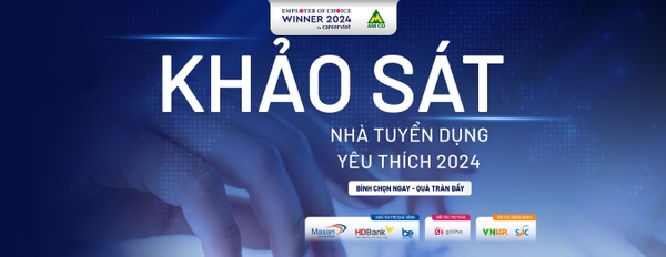 📢 Bình chọn ‘Nhà Tuyển Dụng Yêu Thích 2024’ – Nhận quà ngay!
