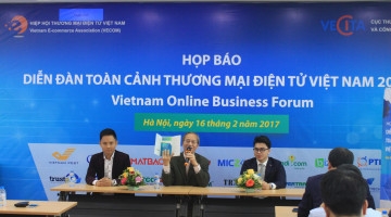 Diễn đàn Toàn cảnh TMĐT Việt Nam 2017 được tổ chức trên quy mô toàn quốc