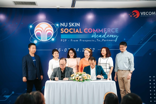 VECOM và Nu Skin Việt Nam hợp tác đào tạo thương mại xã hội