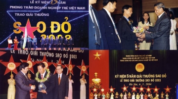 Giải thưởng Sao Đỏ – 100 Doanh nhân trẻ Việt Nam tiêu biểu