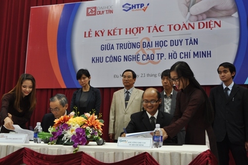 Đại học Duy Tân sẽ cung cấp nhân lực cho Khu Công nghệ cao TP.HCM